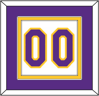 Los Angeles Number - Home White (2002-2018) - Signature Tier 3