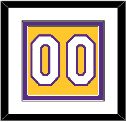 Los Angeles Number - Home Yellow (1999-2018) - Signature Tier 1