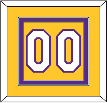 Los Angeles Number - Home Yellow (1999-2018) - Signature Tier 2