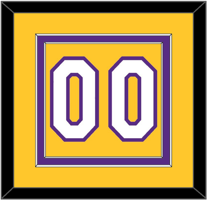 Los Angeles Number - Home Yellow (1999-2018) - Signature Tier 2