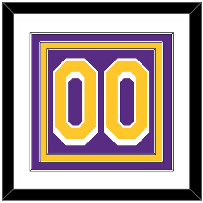 Los Angeles Number - Purple Statement - Premier Tier 1