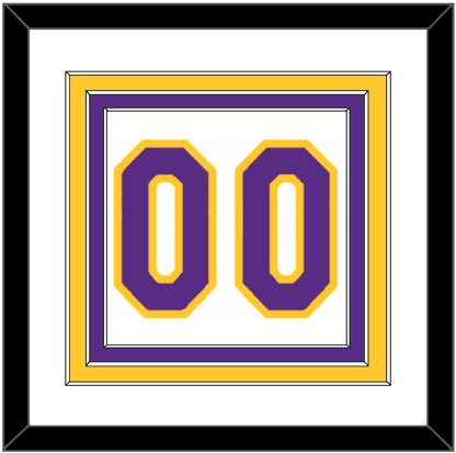 Los Angeles Number - Home White (2002-2018) - Premier Tier 1