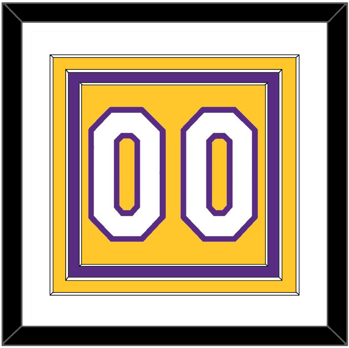 Los Angeles Number - Home Yellow (1999-2018) - Premier Tier 1