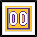 Los Angeles Number - Home Yellow (1999-2018) - Triple Mat 1