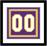 Los Angeles Number - Road Purple (1999-2004) - Triple Mat 1