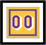 Los Angeles Number - Home Yellow (1978-1997) - Triple Mat 1