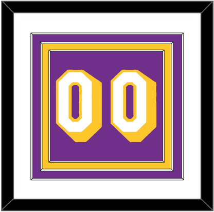 Los Angeles Number - Road Purple (1978-1997) - Premier Tier 1