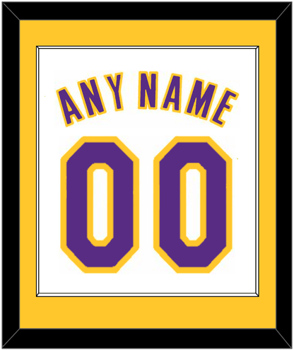 Los Angeles Name & Number - Home White (2002-2018) - Essential Tier 1