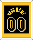 Los Angeles Name & Number - Black Mamba (2017-2018, 2020) - Single Mat 2