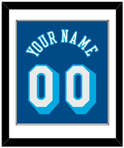 Los Angeles Name & Number - Blue City (2020-2021) - Essential Tier 1