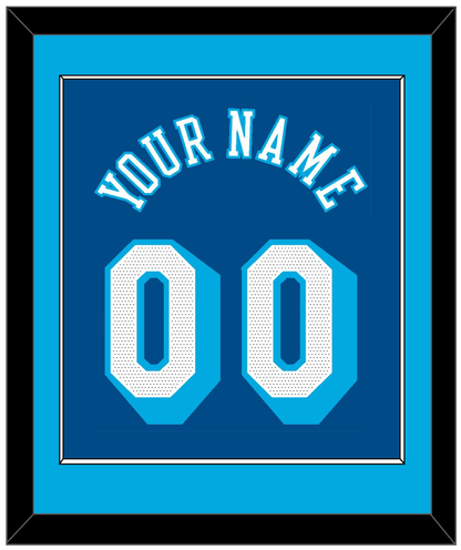 Los Angeles Name & Number - Blue City (2020-2021) - Essential Tier 2