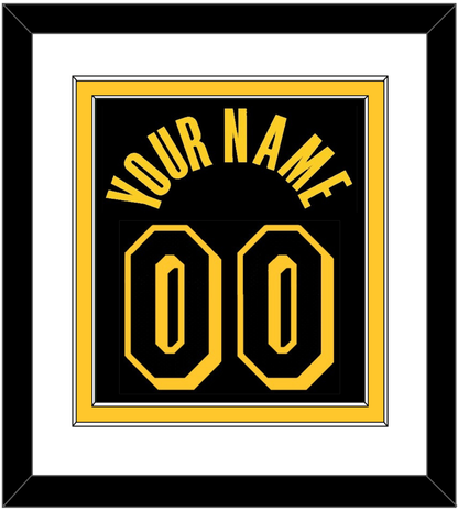 Los Angeles Name & Number - Black Mamba (2017-2018, 2020) - Signature Tier 1