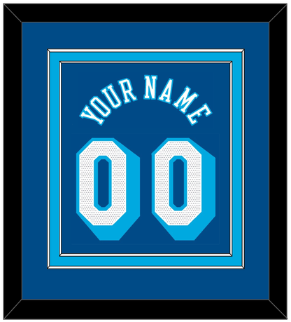 Los Angeles Name & Number - Blue City (2020-2021) - Signature Tier 2