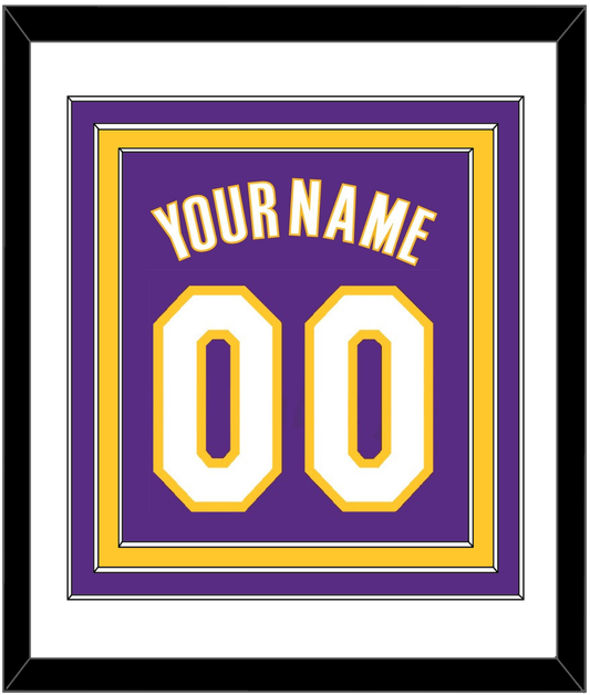 Los Angeles Name & Full-Size Number - Combined