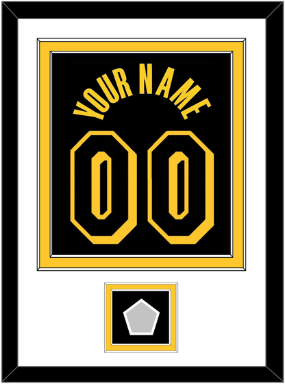 Los Angeles Name & Number With Trophy Patch - Black Mamba (2017-2018, 2020) - Signature Tier 1