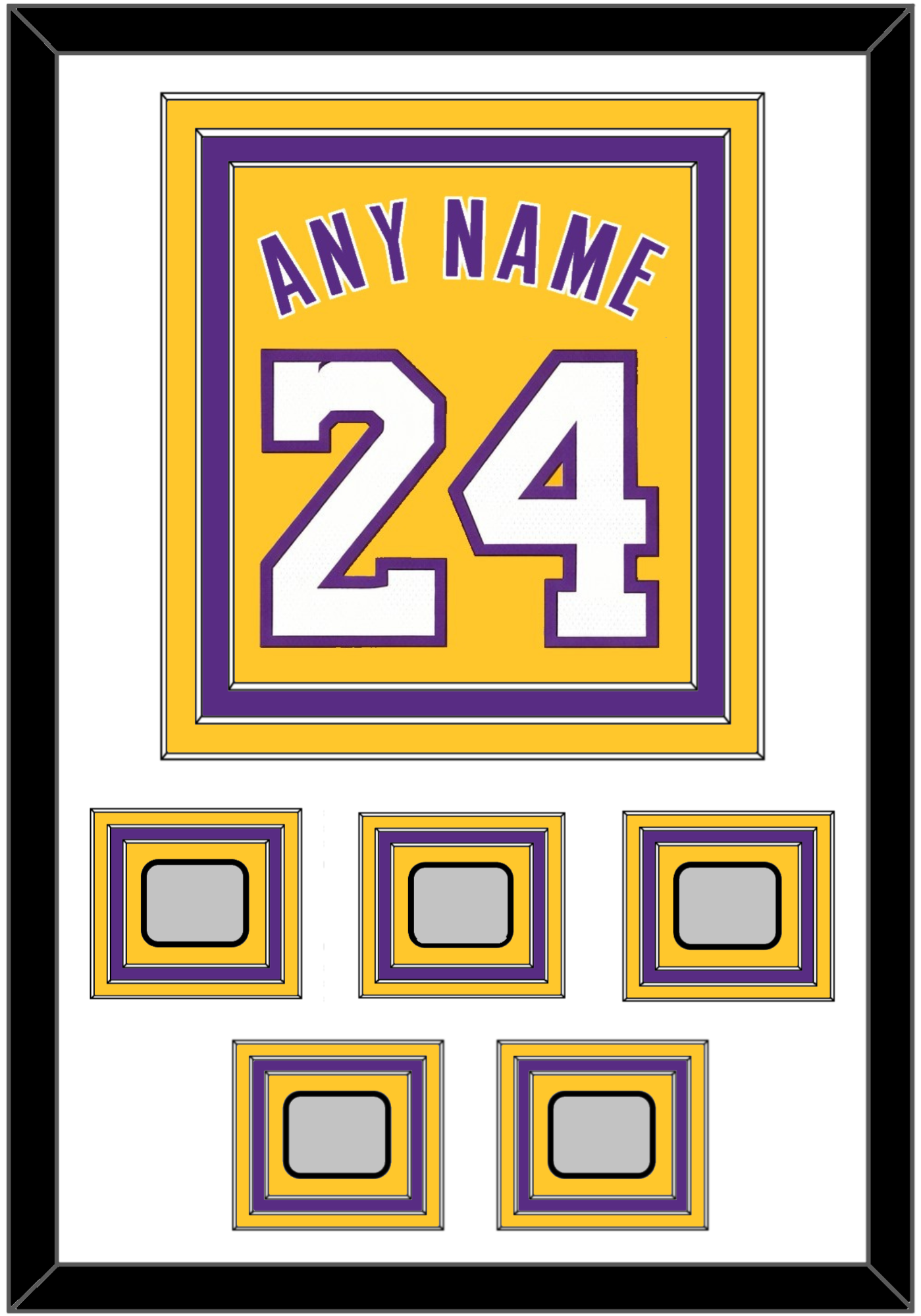 Los Angeles Legacy Name & Full-Size Number - Combined