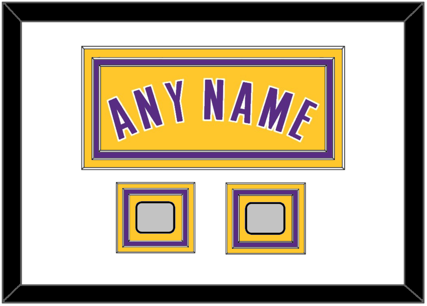 Los Angeles Name & 2 Trophy Patches - Home Yellow (1999-2018) - Premier Tier 1