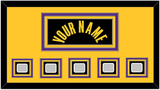 Los Angeles Name & 5 Finals Patches - Black Mamba (2017-2018, 2020) - Triple Mat 4