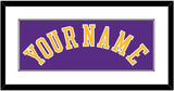 Los Angeles Name - Road Purple (1997-1999) - Single Mat 1