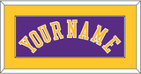 Los Angeles Name - Road Purple (1997-1999) - Single Mat 2