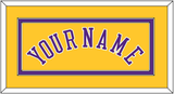 Los Angeles Name - Home Yellow (1997-1999) - Double Mat 2