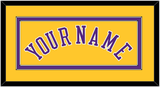 Los Angeles Name - Home Yellow (1997-1999) - Double Mat 2