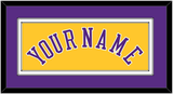Los Angeles Name - Home Yellow (1997-1999) - Double Mat 3