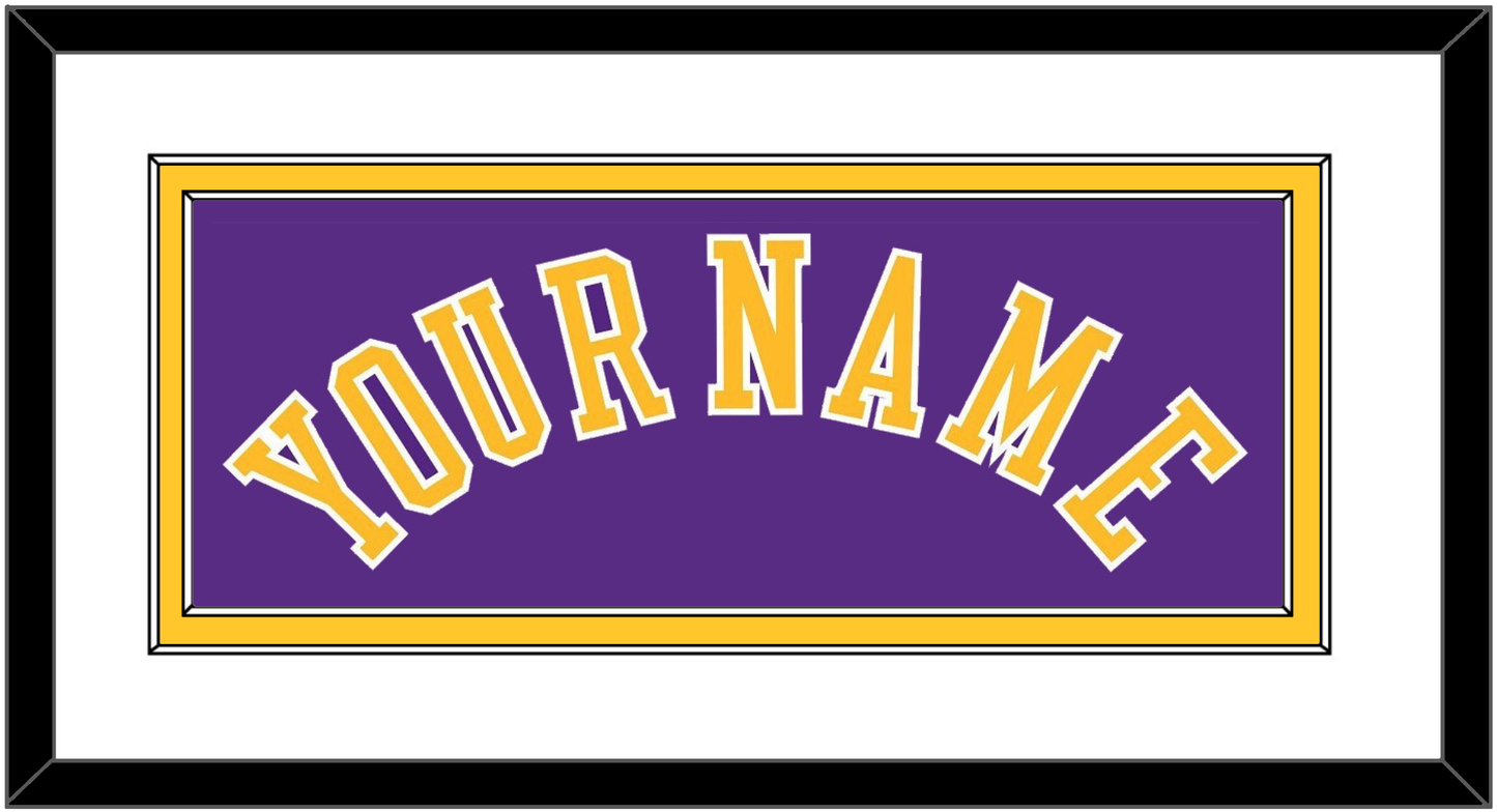 Los Angeles Name - Road Purple (1997-1999) - Signature Tier 1