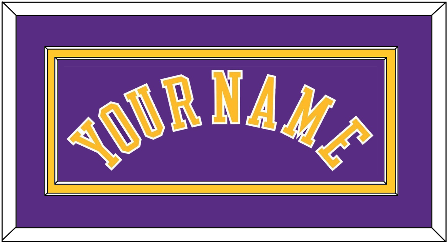 Los Angeles Name - Road Purple (1997-1999) - Signature Tier 2