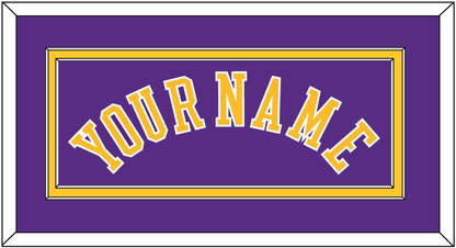 Los Angeles Name - Road Purple (1997-1999) - Signature Tier 2