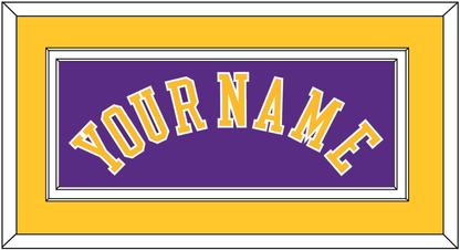 Los Angeles Name - Road Purple (1997-1999) - Signature Tier 3