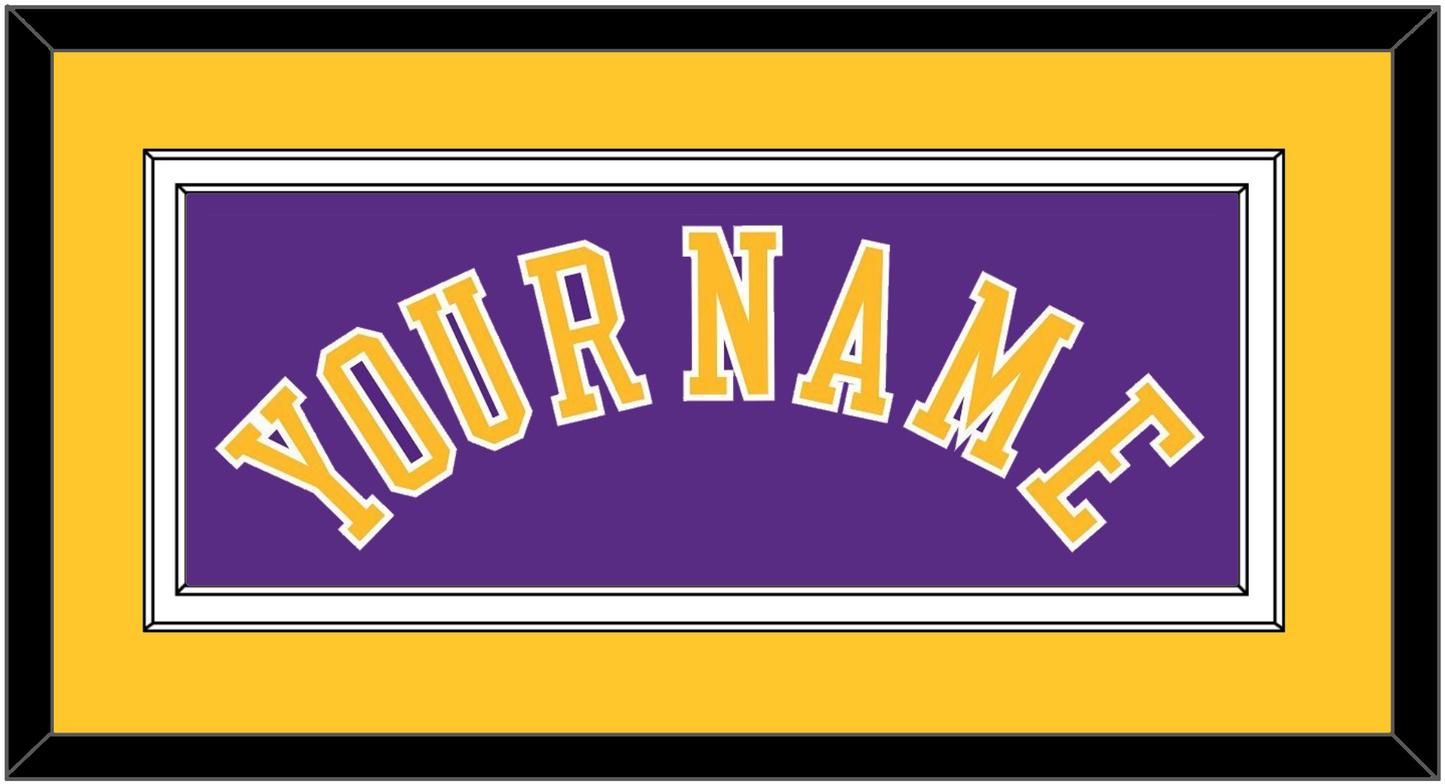 Los Angeles Name - Road Purple (1997-1999) - Signature Tier 3