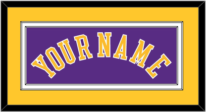 Los Angeles Name - Road Purple (1997-1999) - Signature Tier 3
