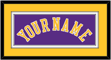 Los Angeles Name - Road Purple (1997-1999) - Double Mat 3