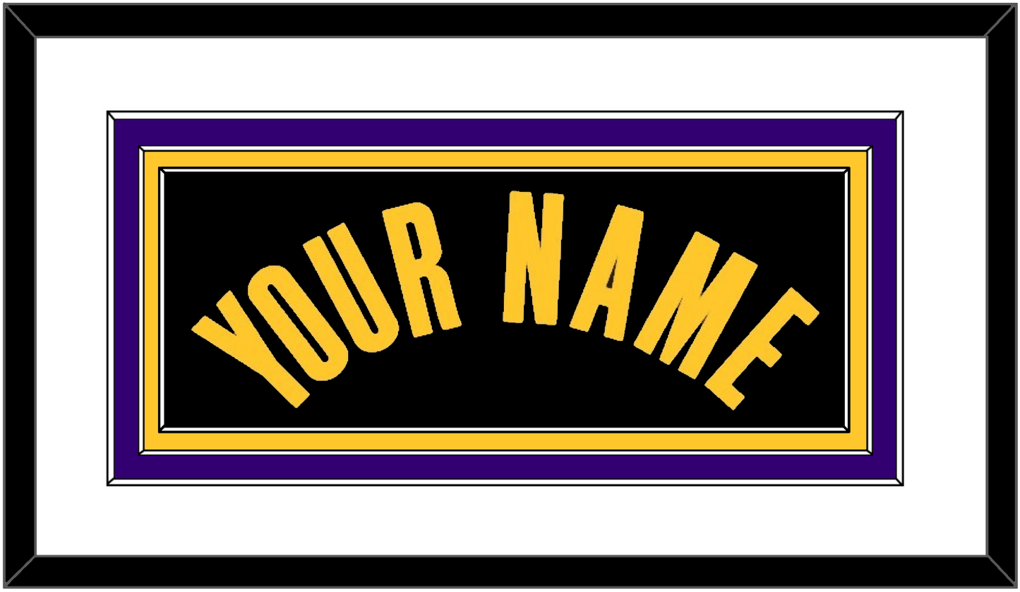 Los Angeles Name - Black Earned (2020-2021) - Premier Tier 1