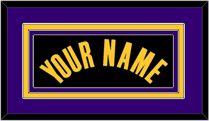 Los Angeles Name - Black Earned (2020-2021) - Premier Tier 2