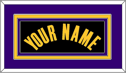 Los Angeles Name - Black Earned (2020-2021) - Premier Tier 2