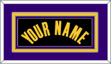 Los Angeles Name - Black Earned - Triple Mat 2