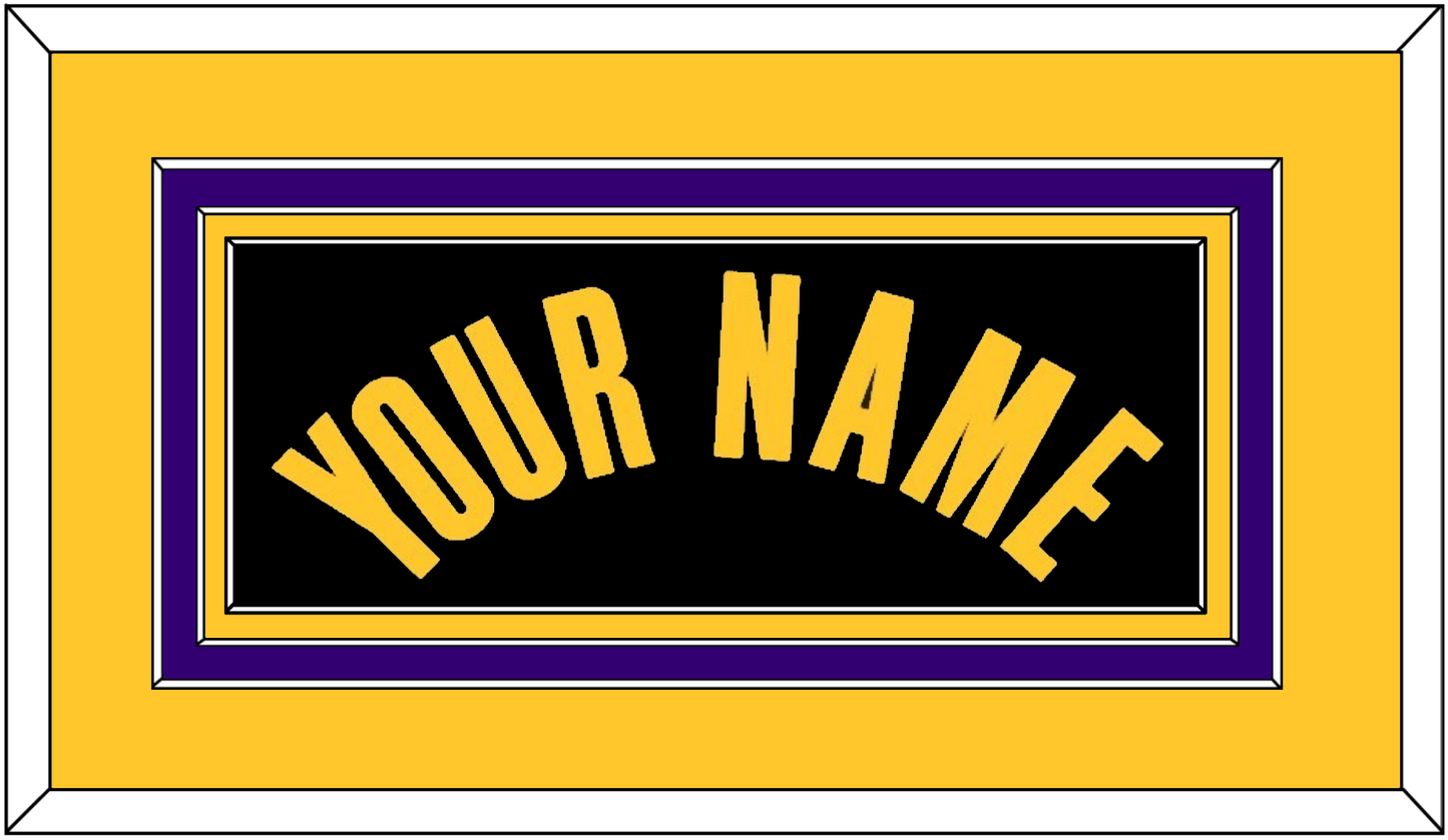 Los Angeles Name - Black Earned (2020-2021) - Premier Tier 3