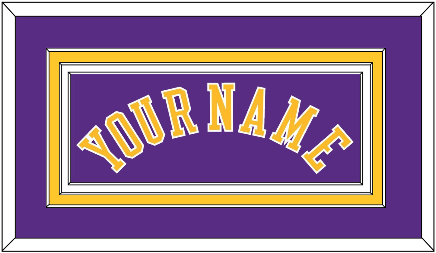 Los Angeles Name - Road Purple (1997-1999) - Premier Tier 2