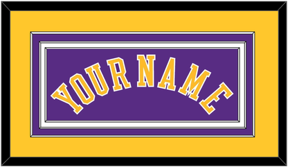Los Angeles Name - Road Purple (1997-1999) - Premier Tier 3