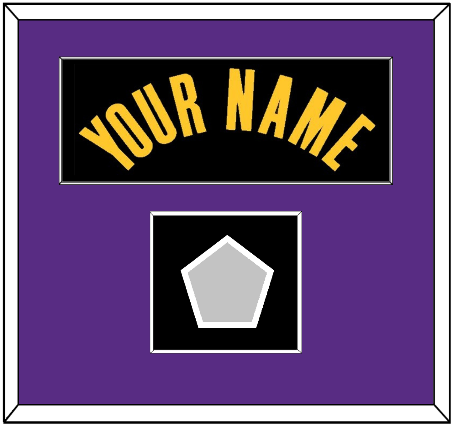 Los Angeles Name & Champions Patch - Black Earned (2020-2021) - Essential Tier 2