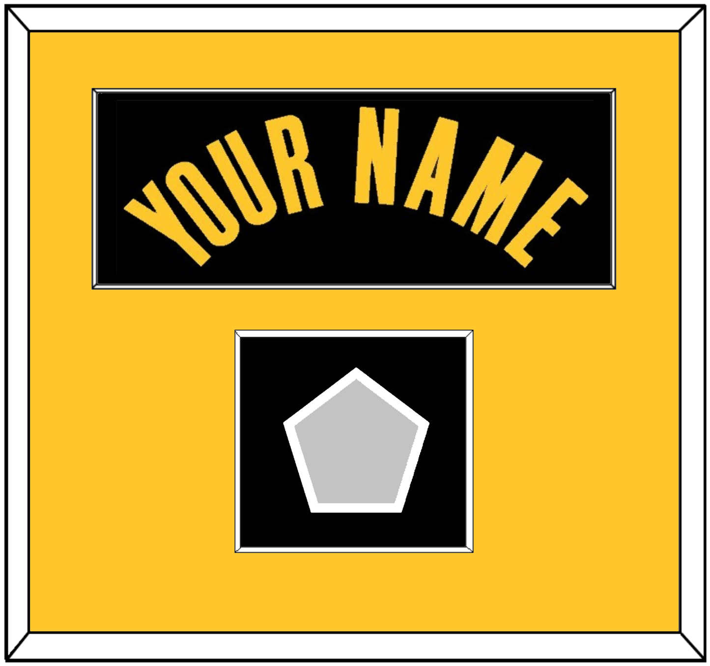 Los Angeles Name & Champions Patch - Black Earned (2020-2021) - Essential Tier 3