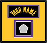 Los Angeles Name & Finals Patch - Black Earned (2020-2021) - Double Mat 3