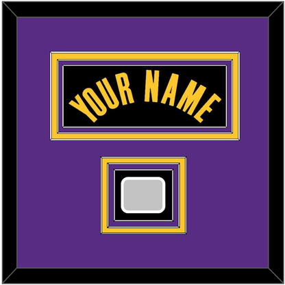 Los Angeles Name & Finals Patch - Black Earned (2020-2021) - Premier Tier 3