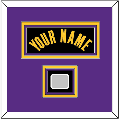 Los Angeles Name & Champions Patch - Black Earned (2020-2021) - Premier Tier 3