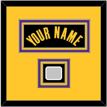 Los Angeles Name & Champions Patch - Black Earned (2020-2021) - Premier Tier 4