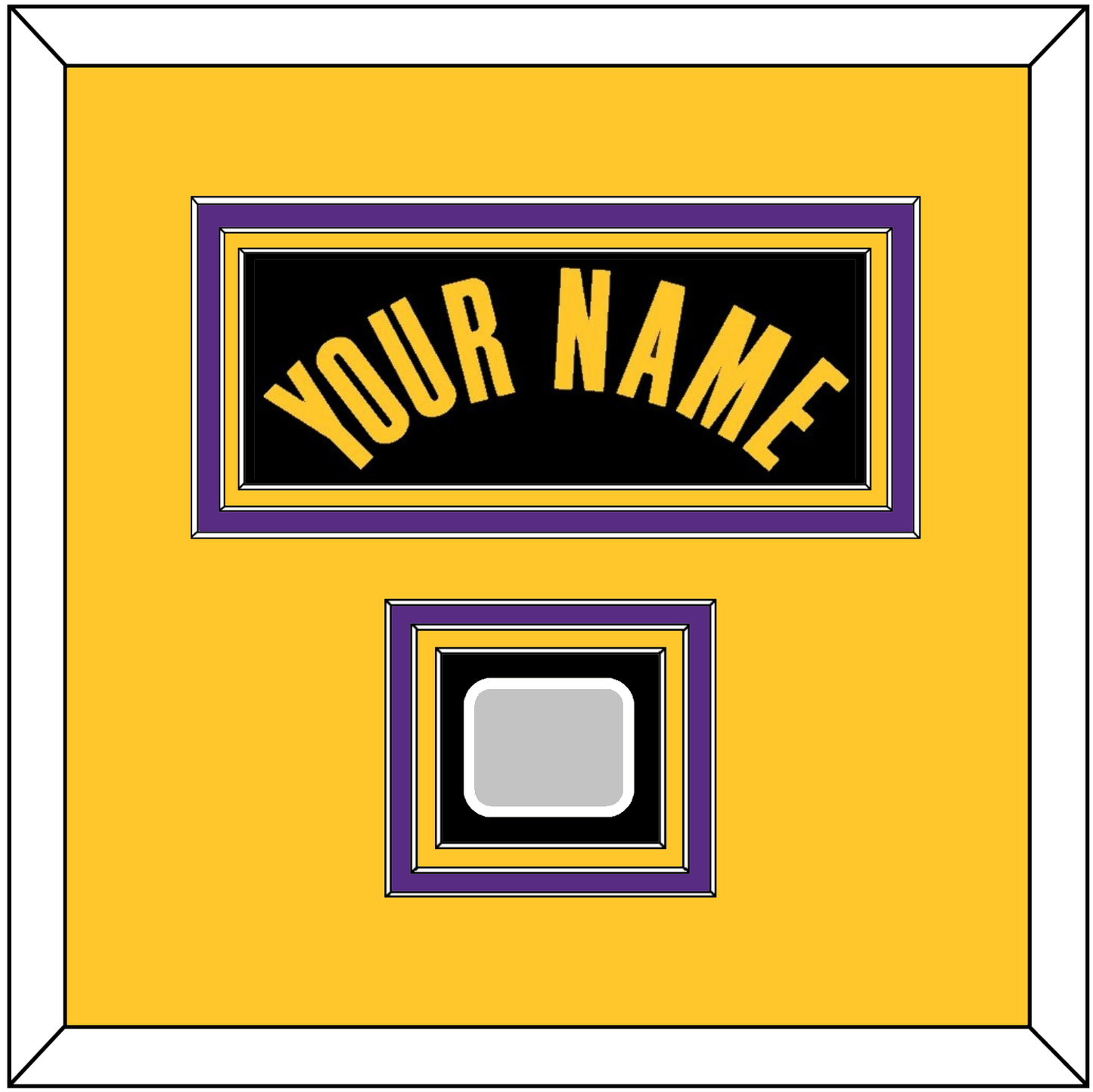 Los Angeles Name & Champions Patch - Black Earned (2020-2021) - Premier Tier 4