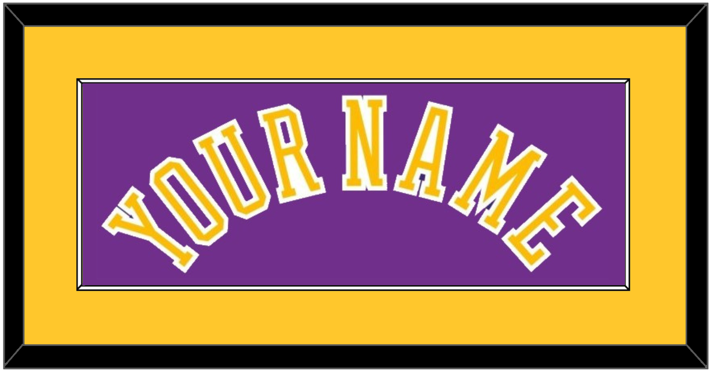 Los Angeles Name - Road Purple (1978-1997) - Essential Tier 2