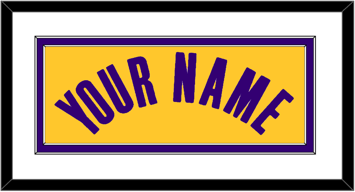 Los Angeles Name - Yellow Icon - Signature Tier 1
